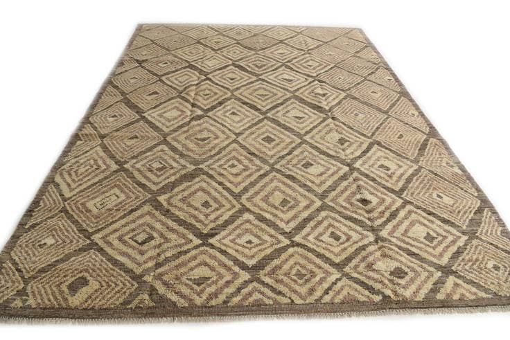 Detail image of 9' 1 x 12' 1 Hand Knotted Darya Wool Rug