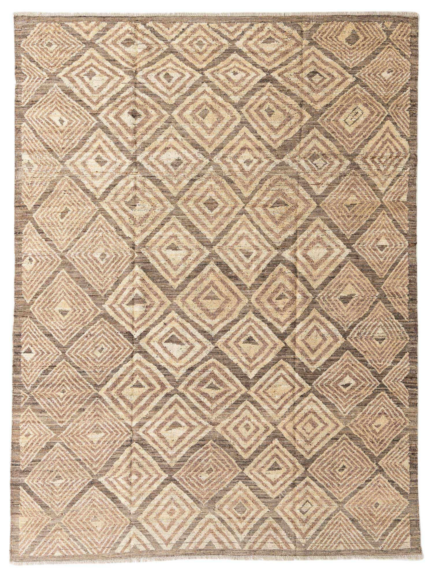 9' 1 x 12' 1 Hand Knotted Darya Wool Rug