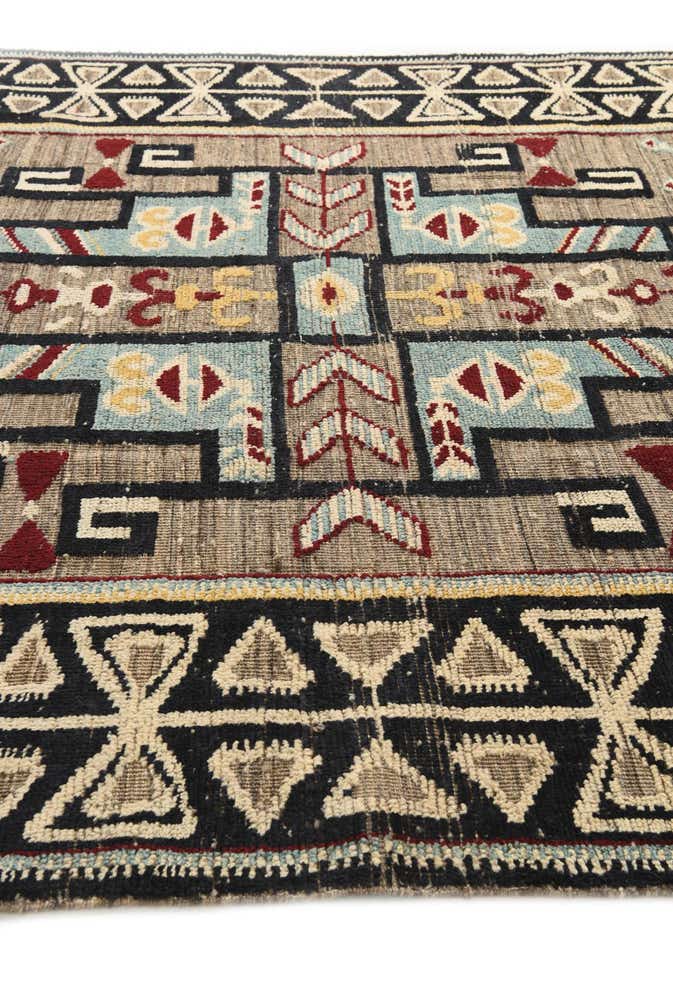 8' x 10' 2 Hand Knotted Darya Wool Rug