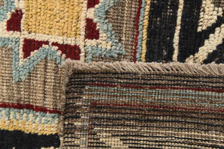 8' x 10' 2 Hand Knotted Darya Wool Rug