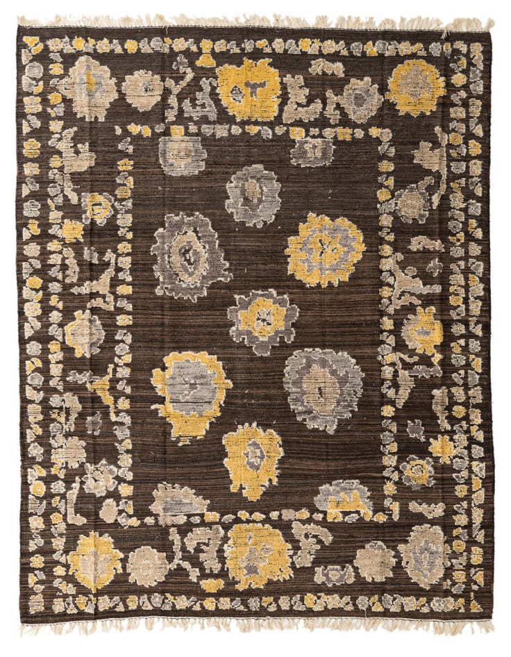 Detail image of 8' 1 x 10' 4 Hand Knotted Darya Wool Rug