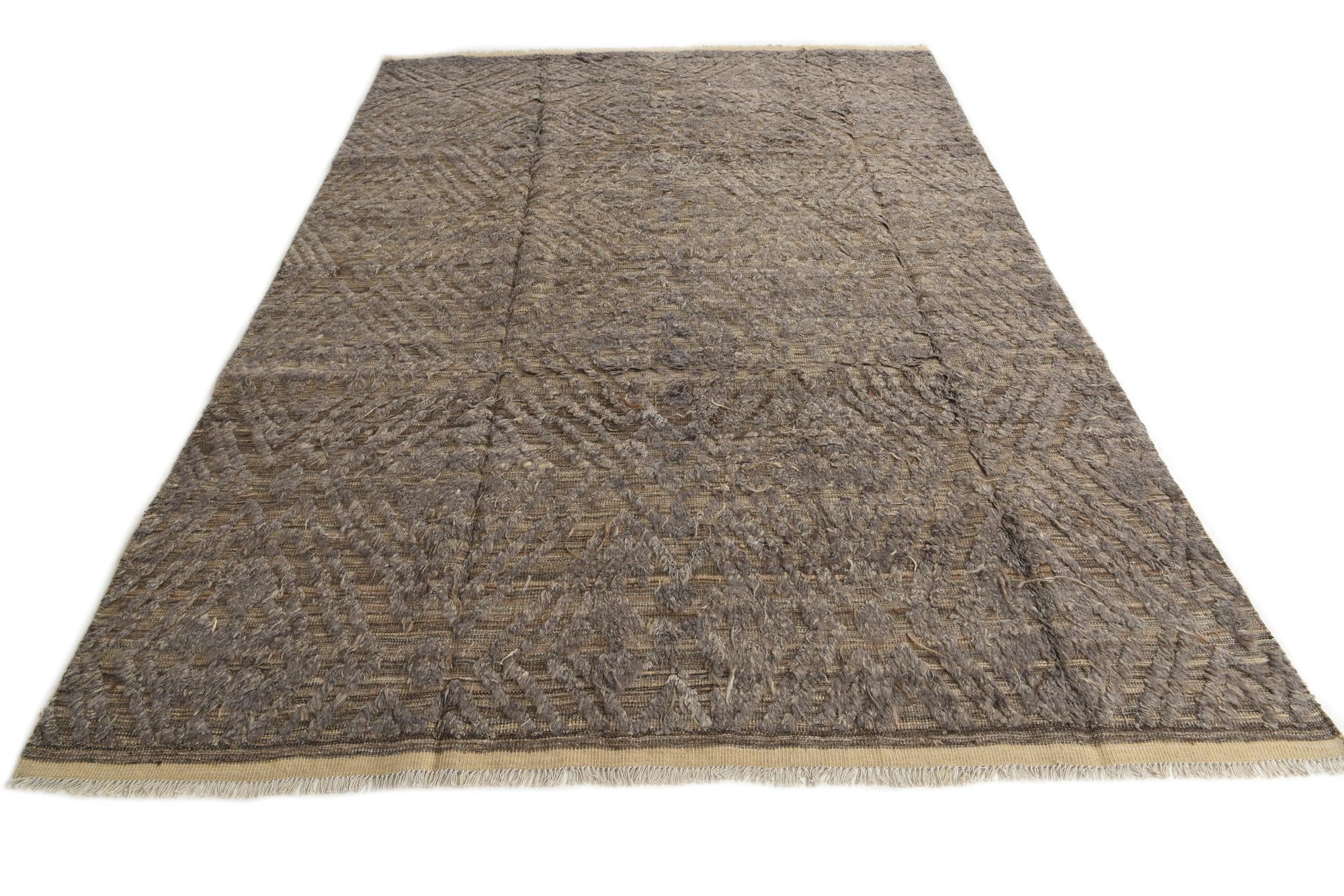 7' 7 x 10' 9 Hand Knotted Darya Wool Rug