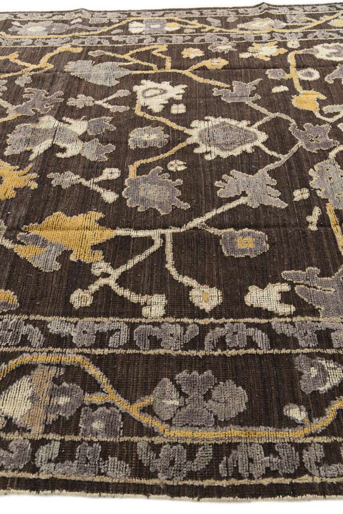 9' 2 x 12' 6 Hand Knotted Darya Wool Rug