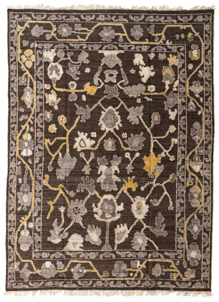 9' 2 x 12' 6 Hand Knotted Darya Wool Rug