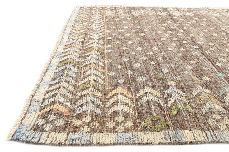Detail image of 5' 2 x 6' 8 Hand Knotted Darya Wool Rug