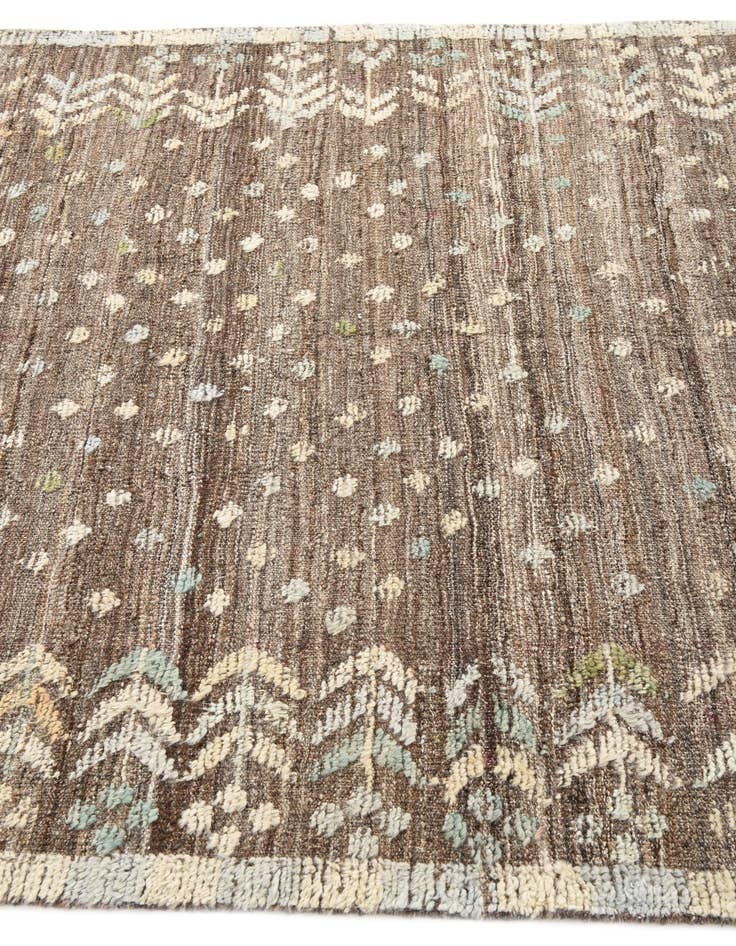 Detail image of 5' 2 x 6' 8  Hand Knotted Darya Wool Rug