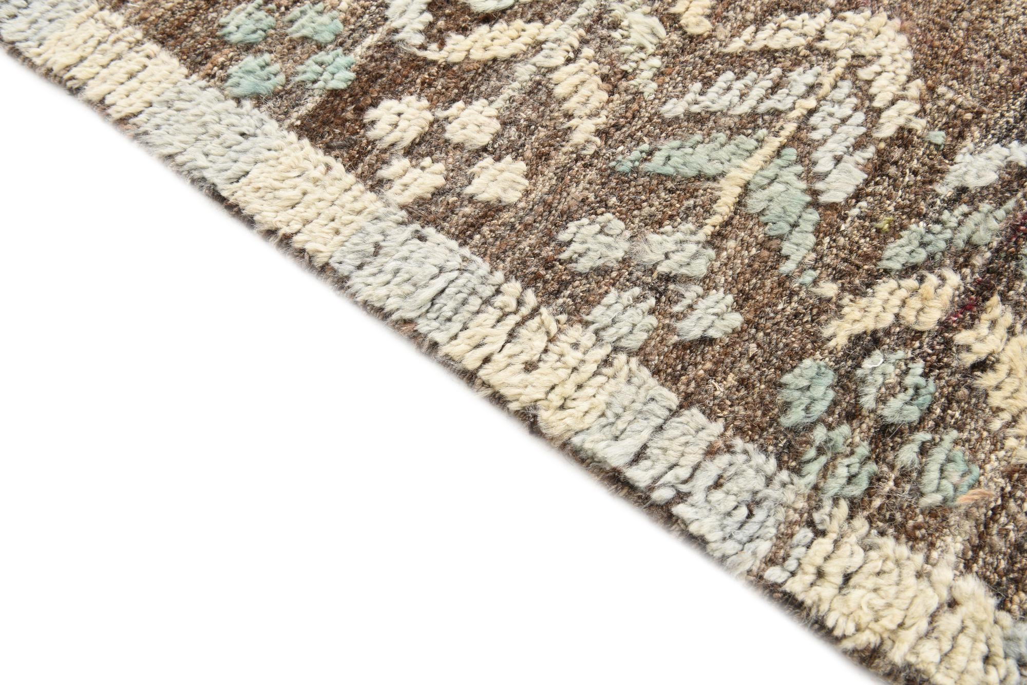 5' 2 x 6' 8 Hand Knotted Darya Wool Rug