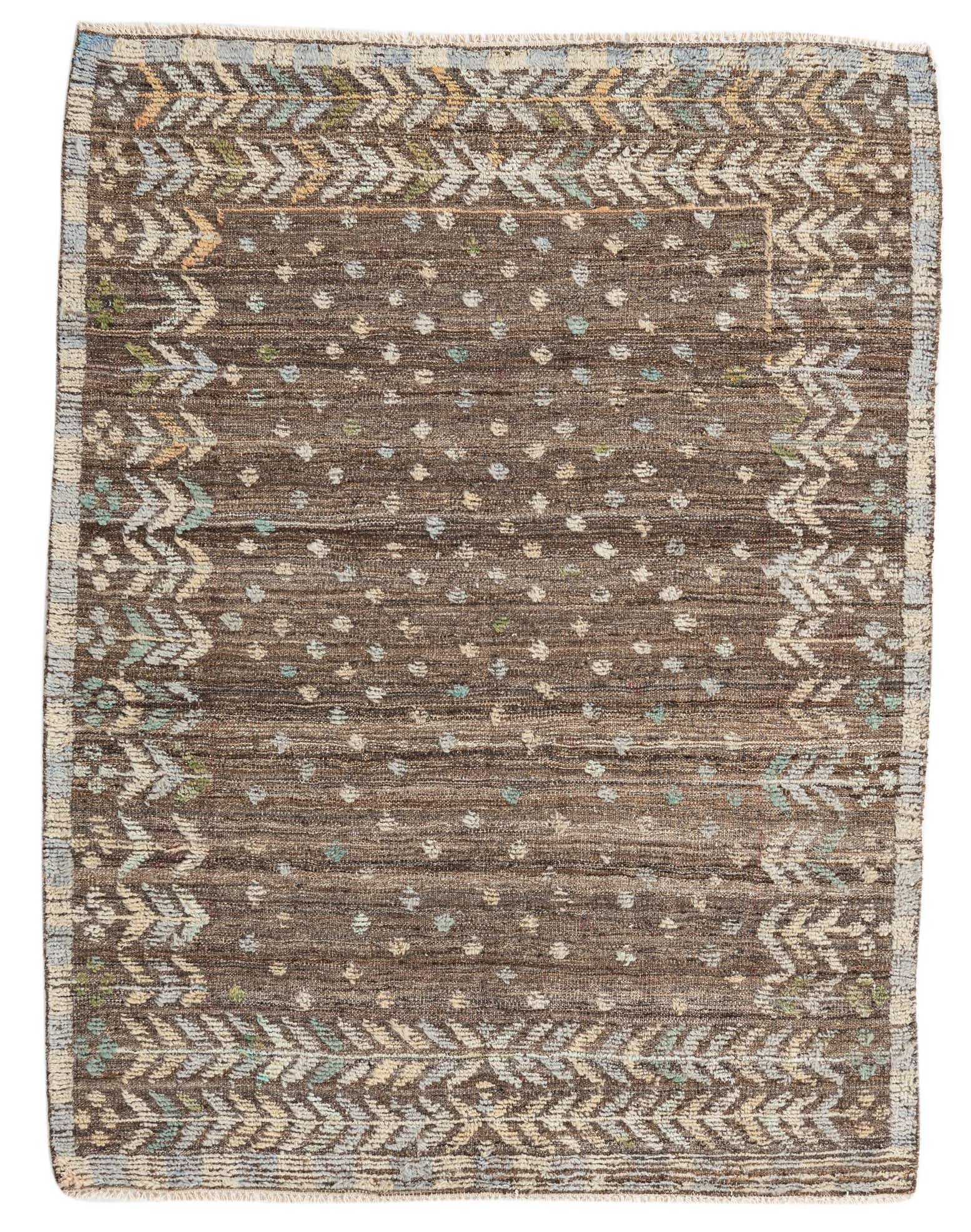 5' 2 x 6' 8 Hand Knotted Darya Wool Rug