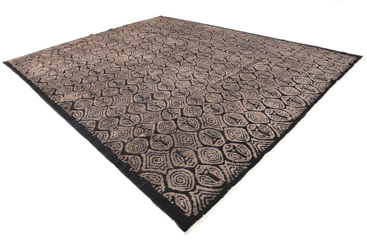 Detail image of 12' 7 x 15' 6 Hand Knotted Darya Wool Rug
