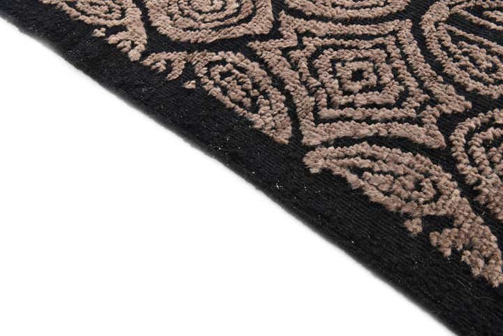 12' 7 x 15' 6 Hand Knotted Darya Wool Rug