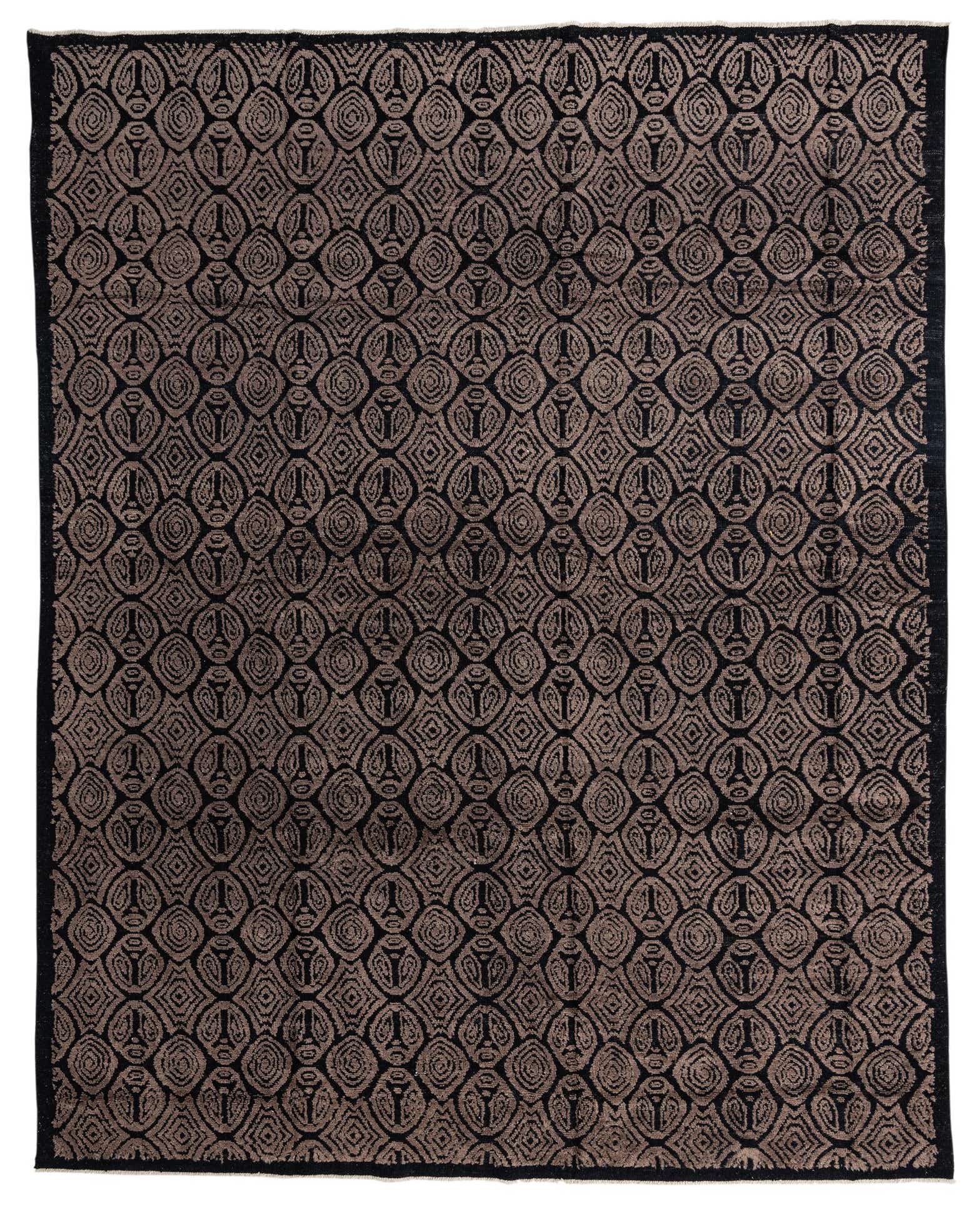 12' 7 x 15' 6 Hand Knotted Darya Wool Rug