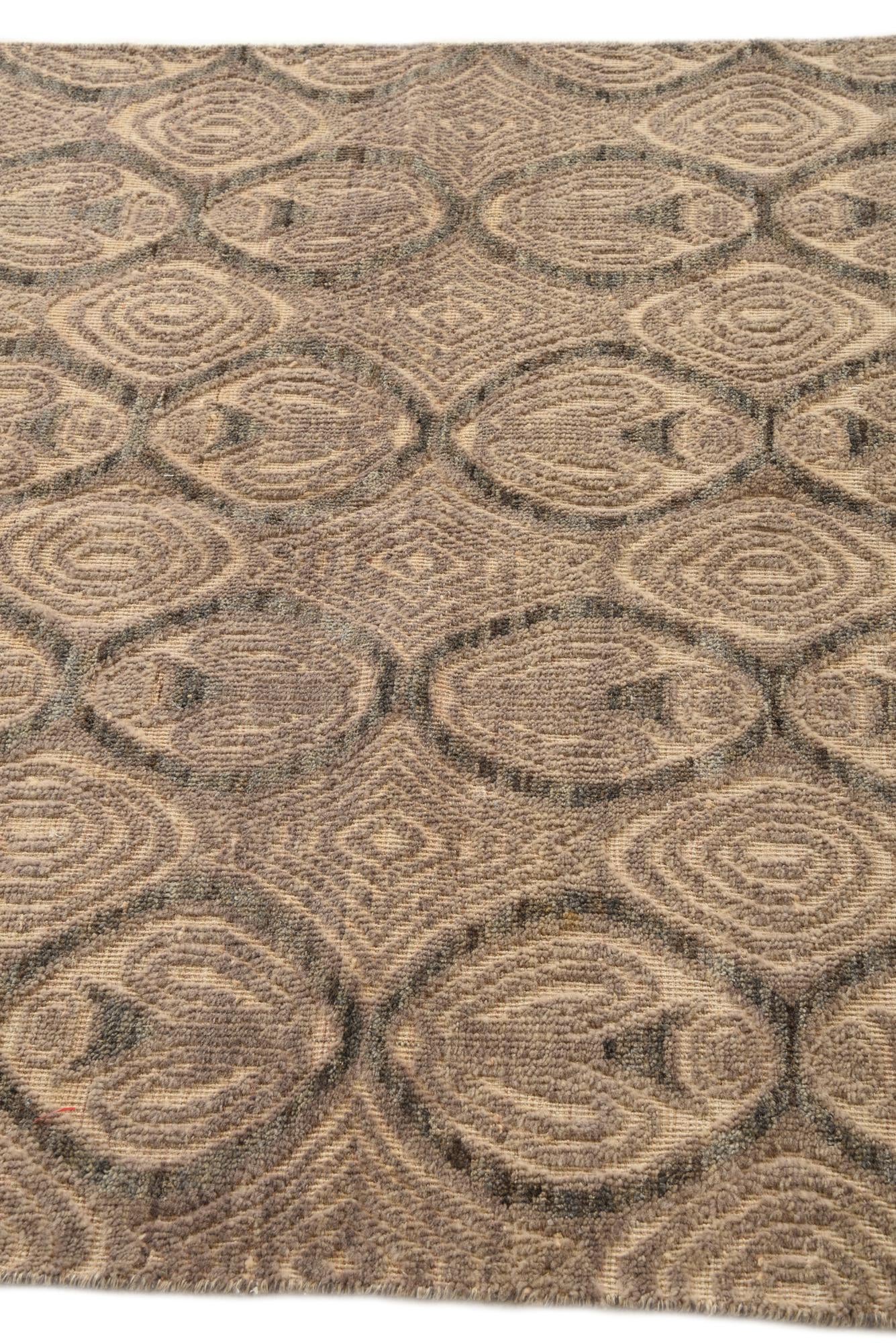 4' 5 x 7' 8 Hand Knotted Darya Wool Rug