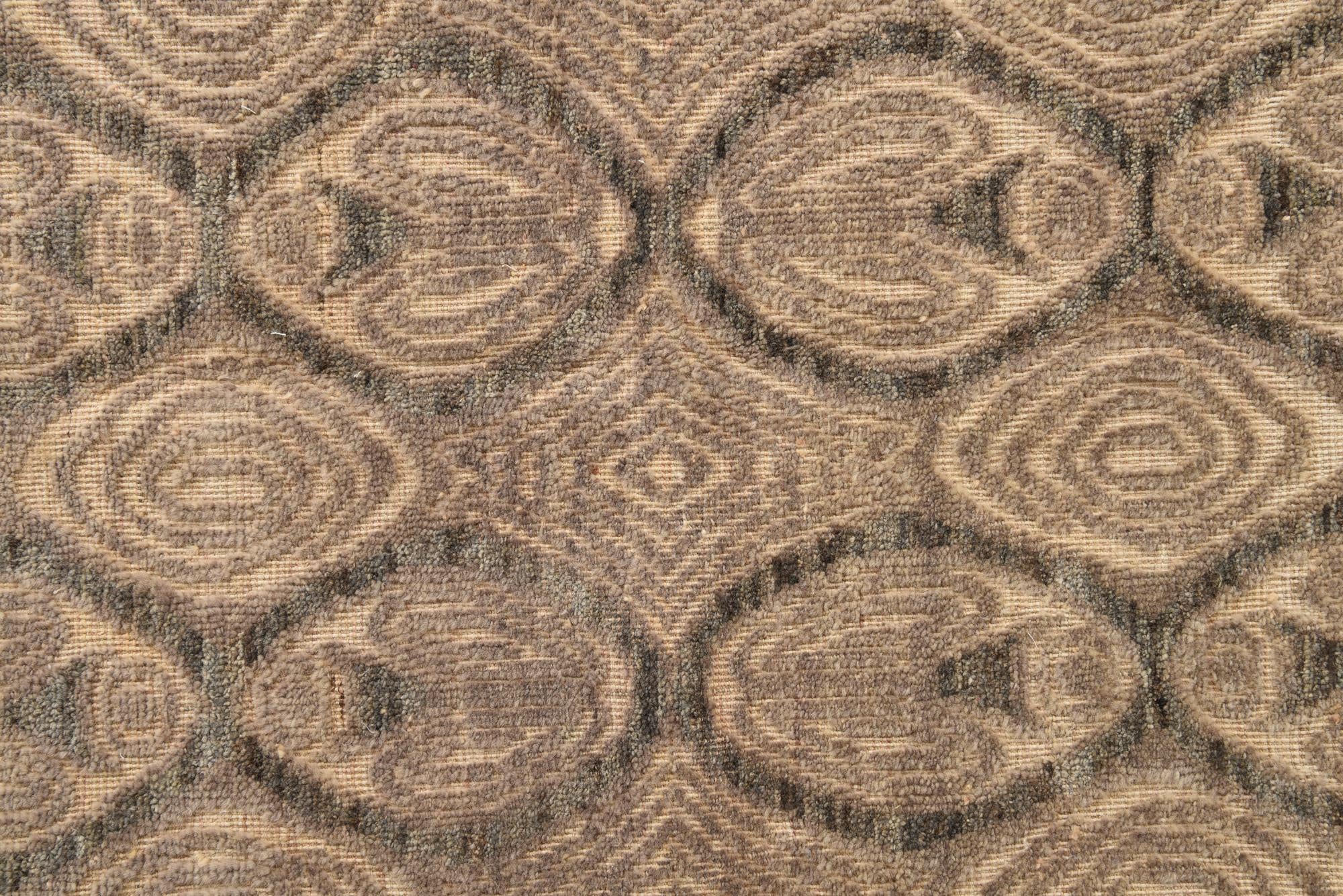 4' 5 x 7' 8 Hand Knotted Darya Wool Rug