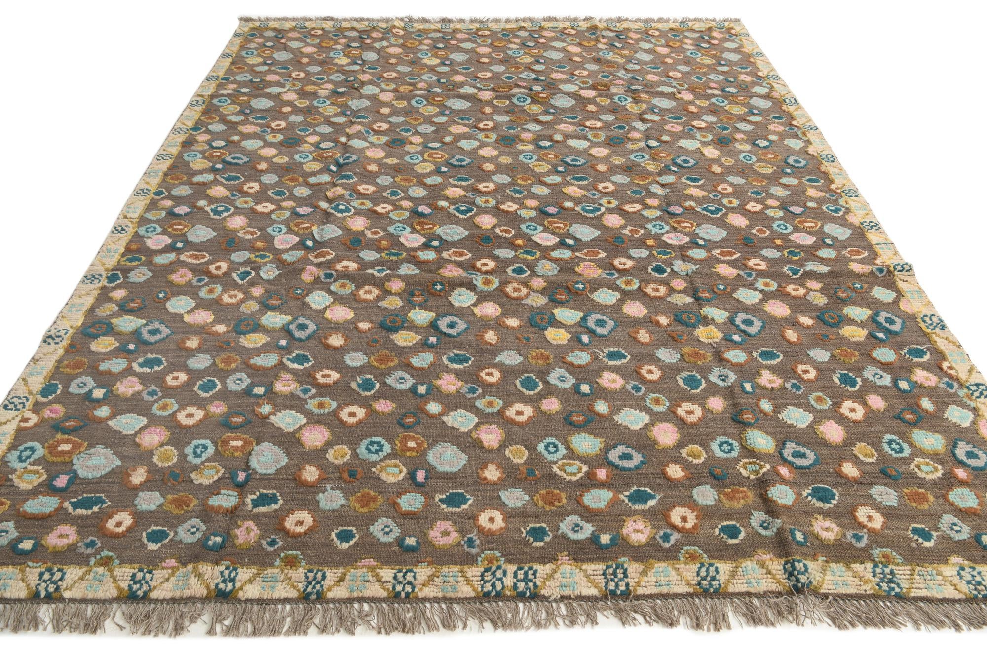 8' 3 x 9' 10 Hand Knotted Darya Wool Rug