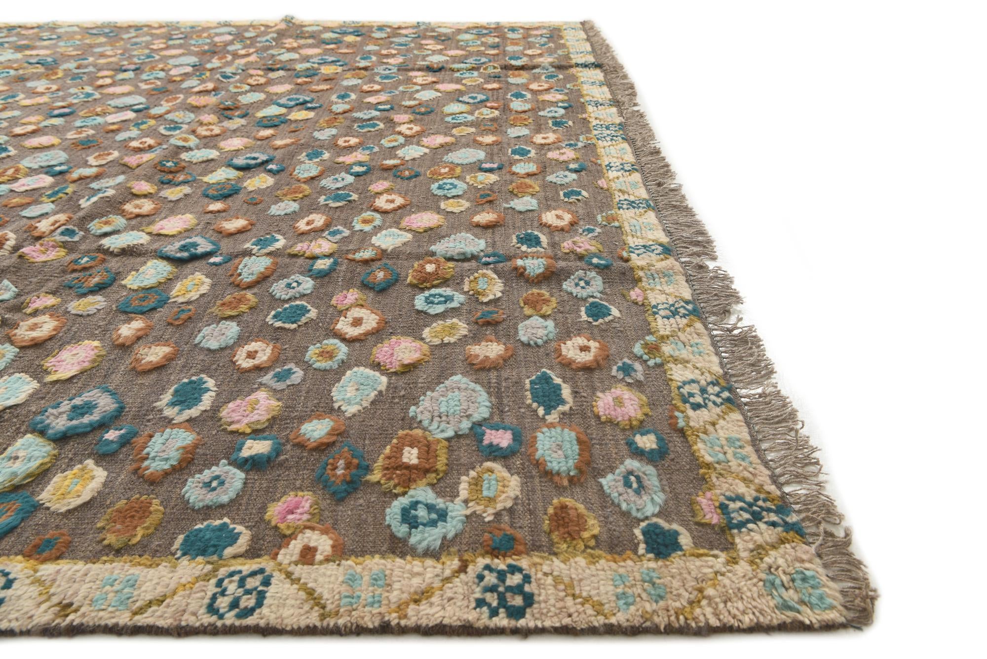 8' 3 x 9' 10 Hand Knotted Darya Wool Rug