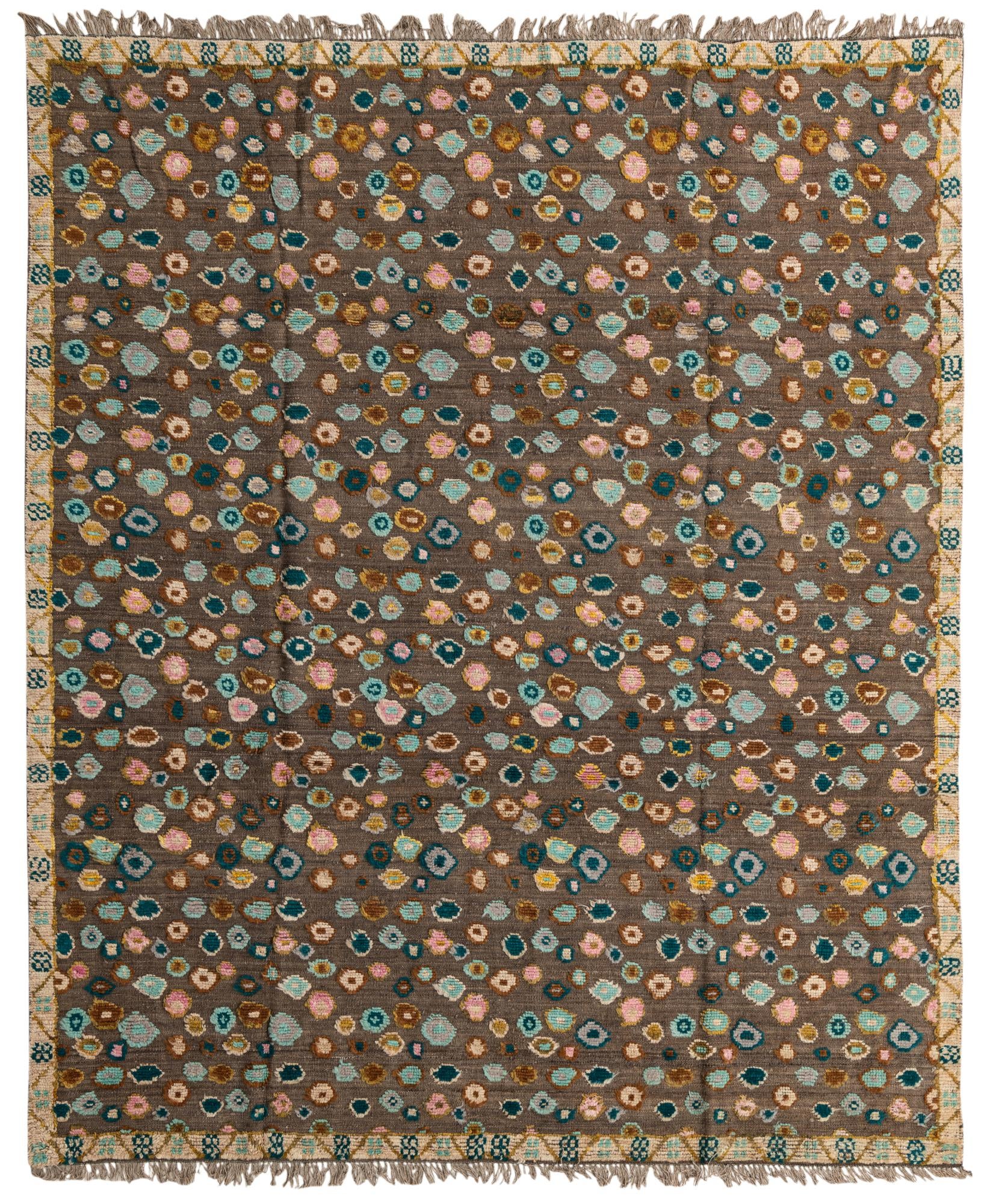 8' 3 x 9' 10 Hand Knotted Darya Wool Rug