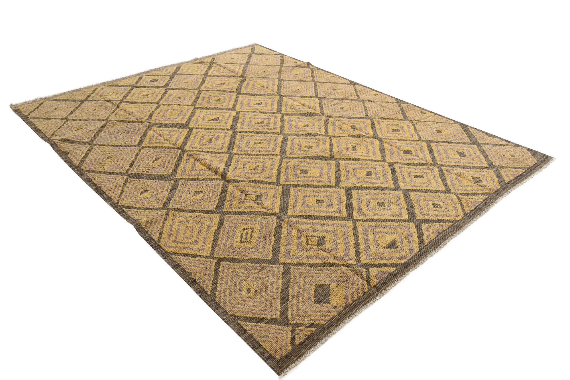 8' 2 x 10' 3 Hand Knotted Darya Wool Rug