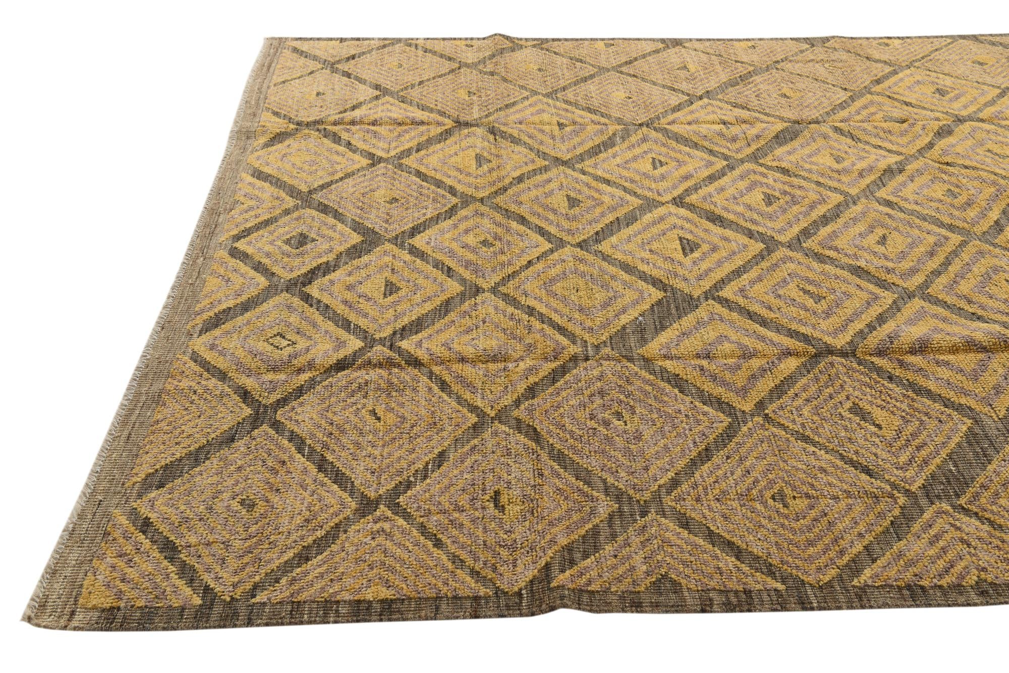 8' 2 x 10' 3 Hand Knotted Darya Wool Rug