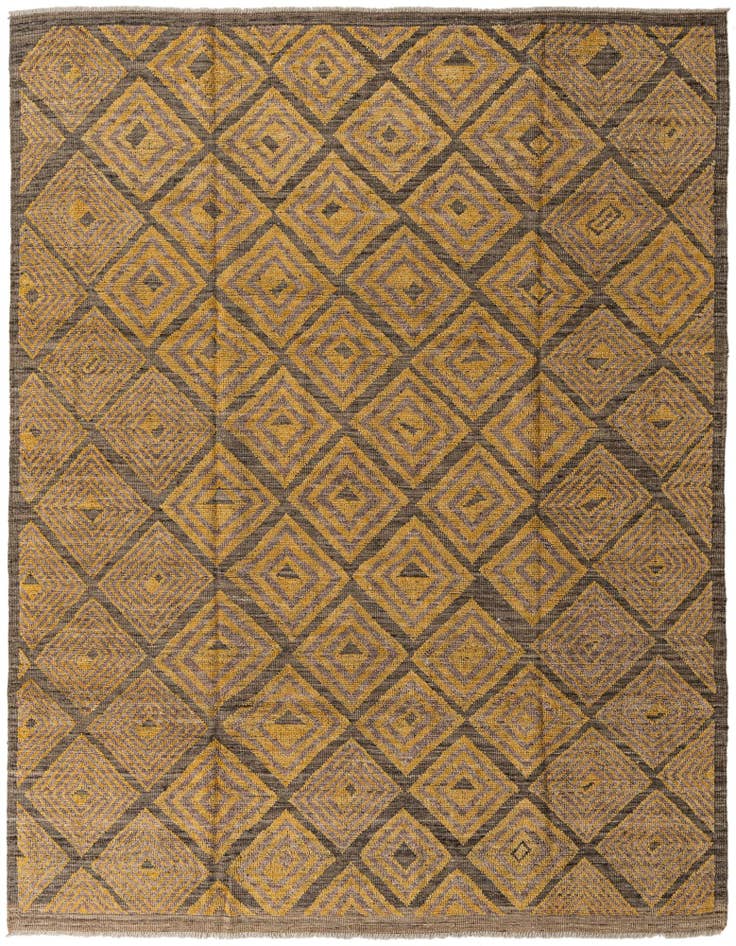 Detail image of 8' 2 x 10' 3 Hand Knotted Darya Wool Rug