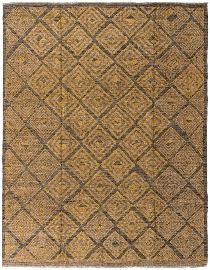 Detail image of 8' 2 x 10' 3 Hand Knotted Darya Wool Rug