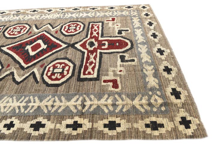 Detail image of 8' x 10' 10 Hand Knotted Darya Wool Rug