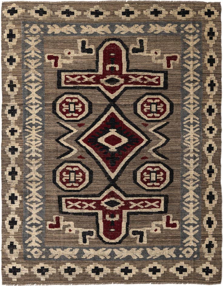 Detail image of 8' x 10' 10 Hand Knotted Darya Wool Rug