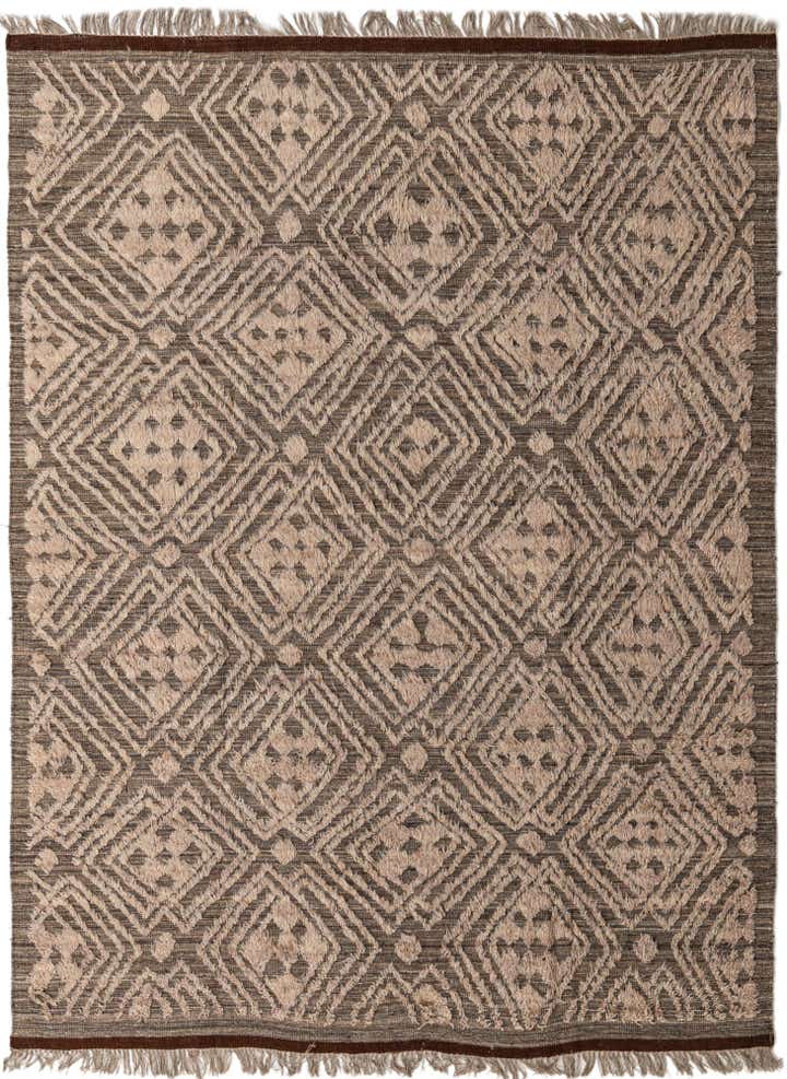 8' x 10' 7 Hand Knotted Darya Wool Rug