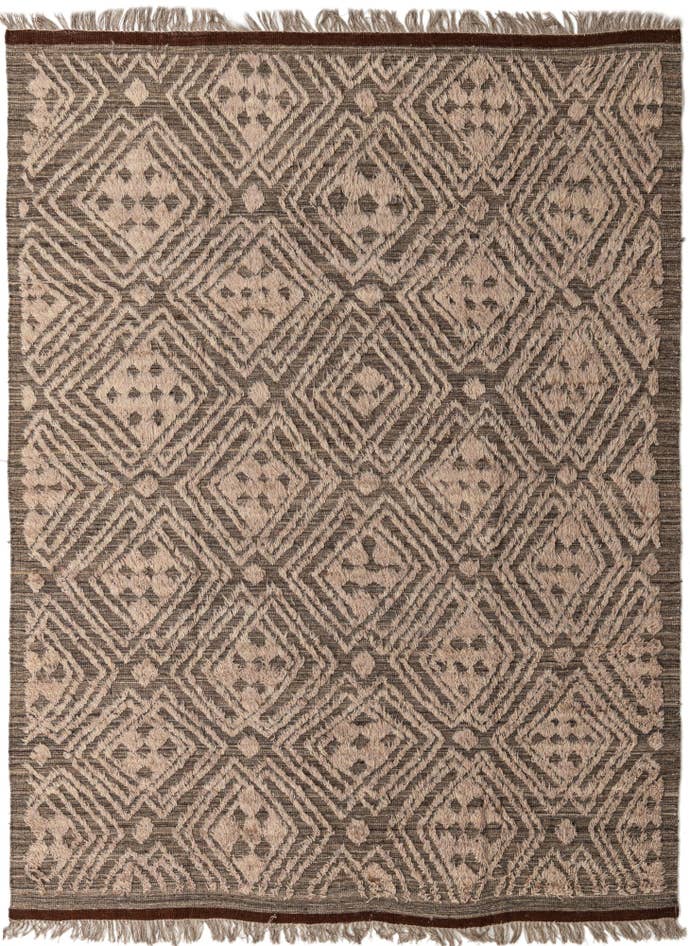 Detail image of 8' x 10' 7 Hand Knotted Darya Wool Rug