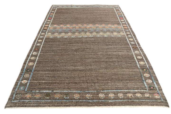6' 6 x 9' 5 Hand Knotted Darya Wool Rug