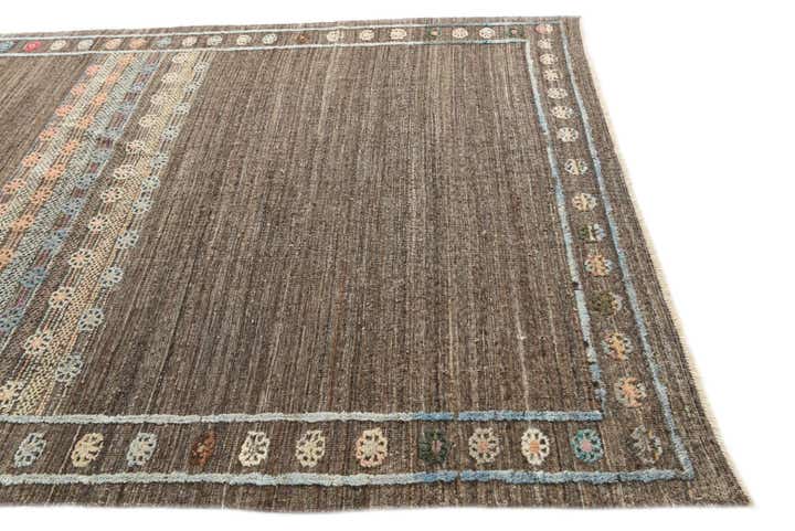 6' 6 x 9' 5 Hand Knotted Darya Wool Rug