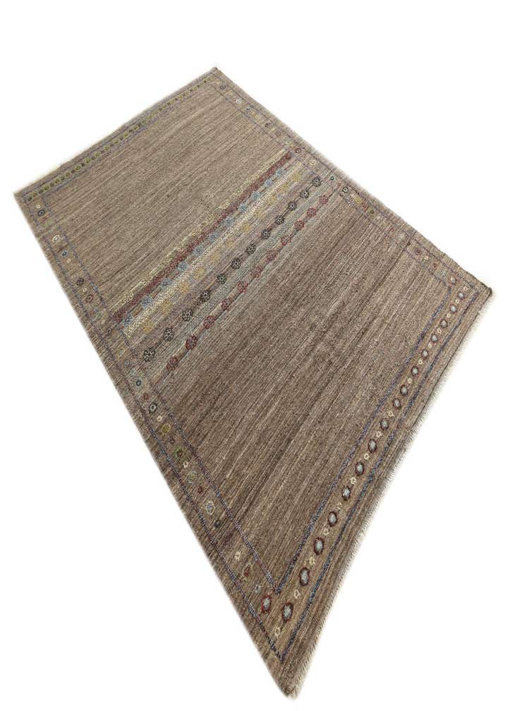 6' 9 x 9' 6 Hand Knotted Darya Wool Rug