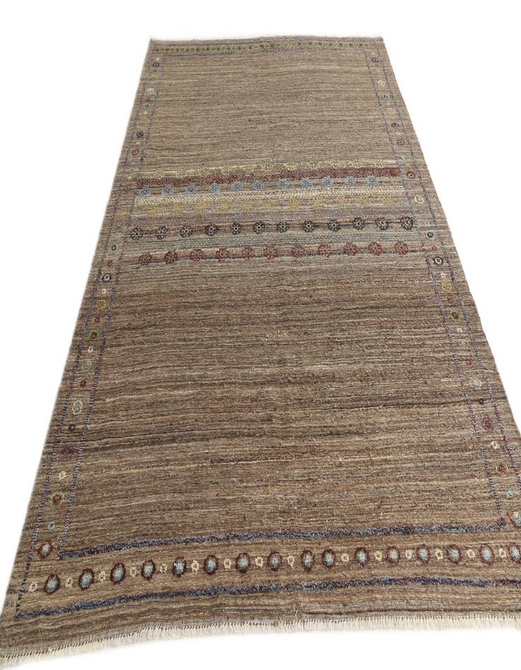 Detail image of 6' 9 x 9' 6  Hand Knotted Darya Wool Rug