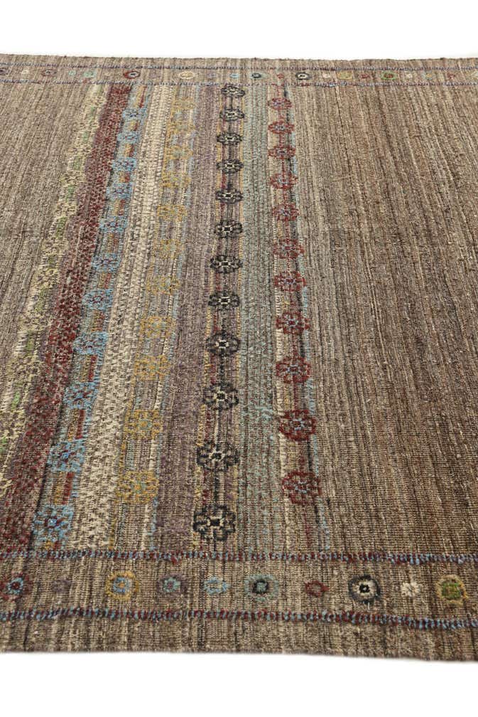 6' 9 x 9' 6 Hand Knotted Darya Wool Rug