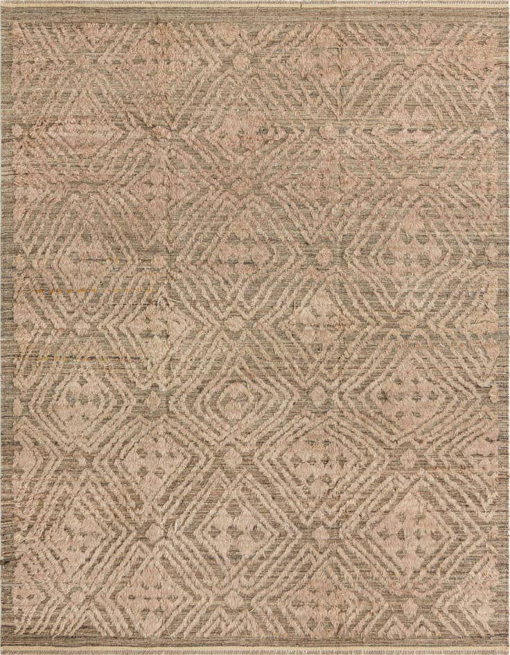 Detail image of 8' x 10' 2 Hand Knotted Darya Wool Rug
