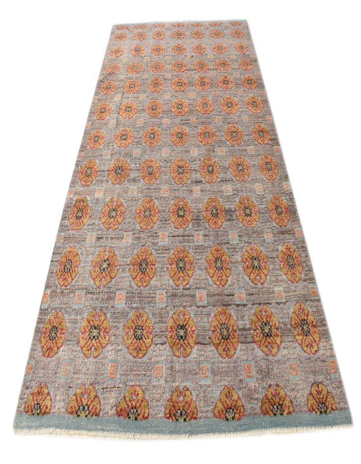 Detail image of 6' 6 x 10' 6 Hand Knotted Darya Wool Rug