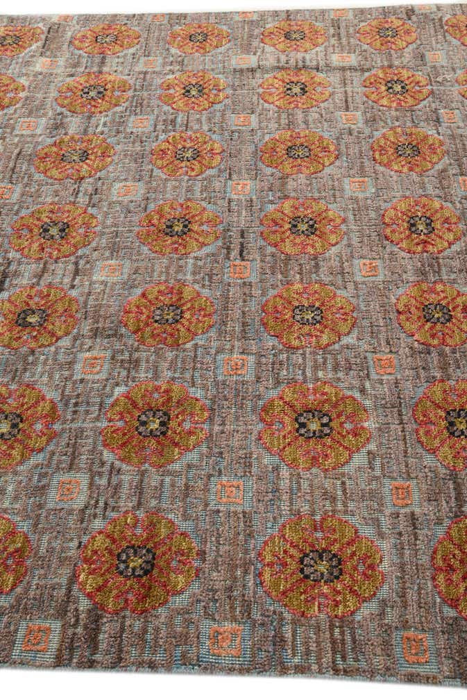 6' 6 x 10' 6 Hand Knotted Darya Wool Rug