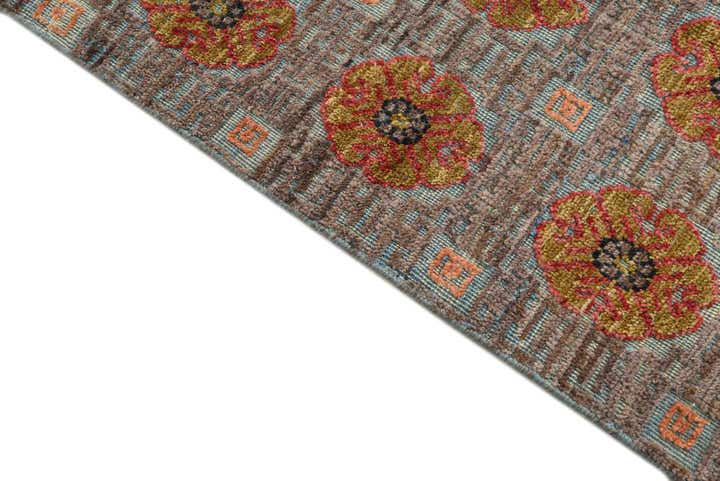 6' 6 x 10' 6 Hand Knotted Darya Wool Rug