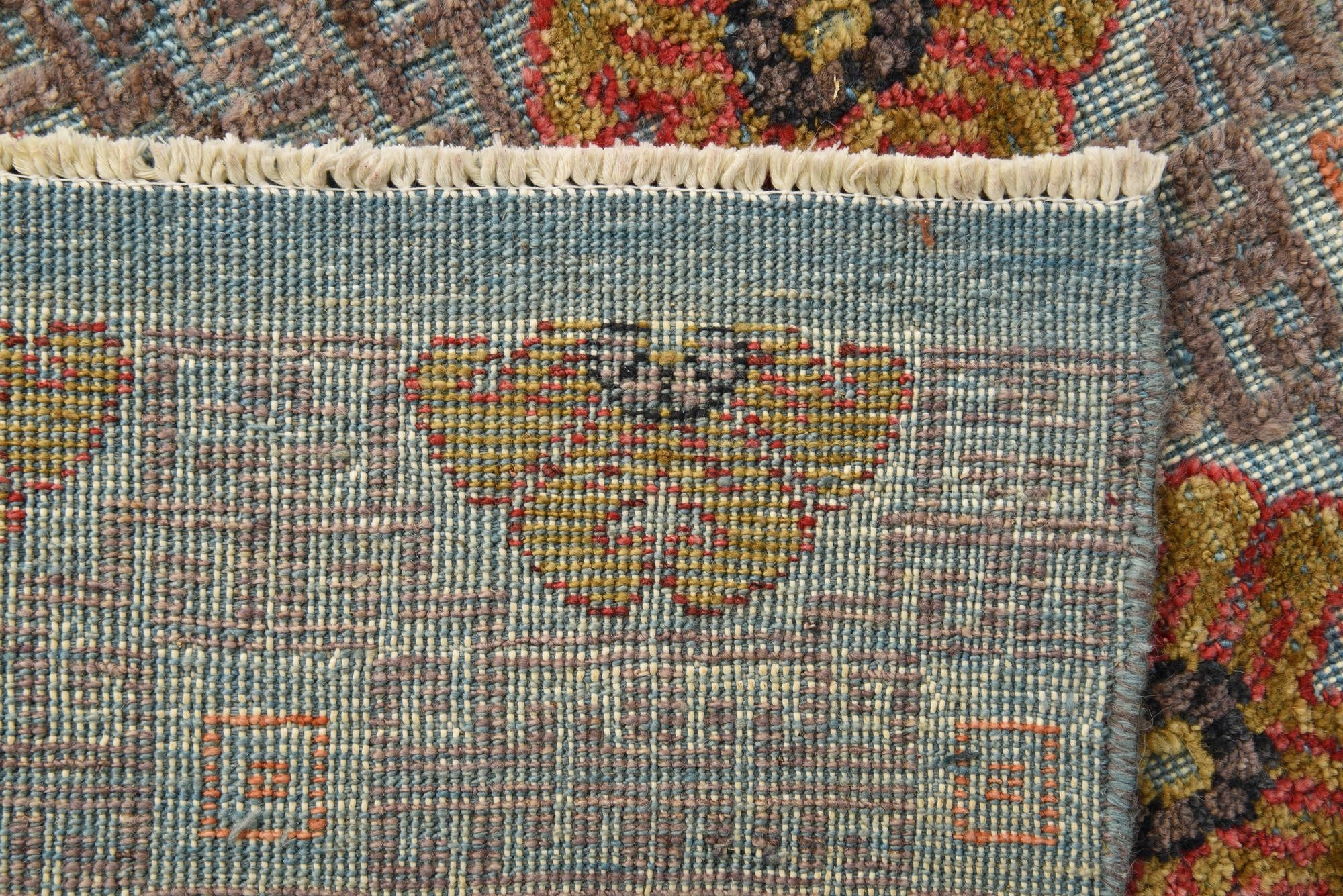 6' 6 x 10' 6 Hand Knotted Darya Wool Rug
