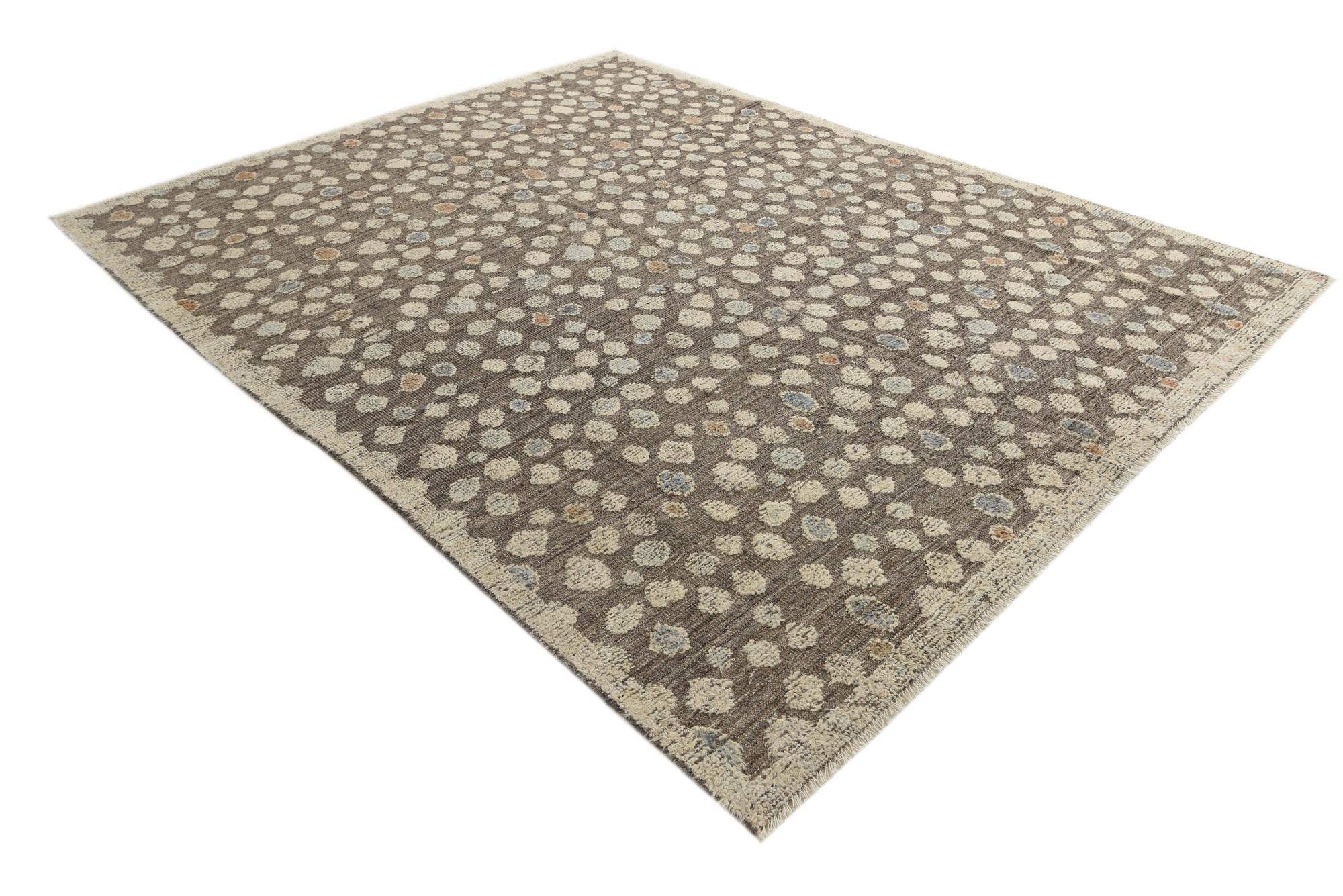 8' 3 x 10' 4 Hand Knotted Darya Wool Rug