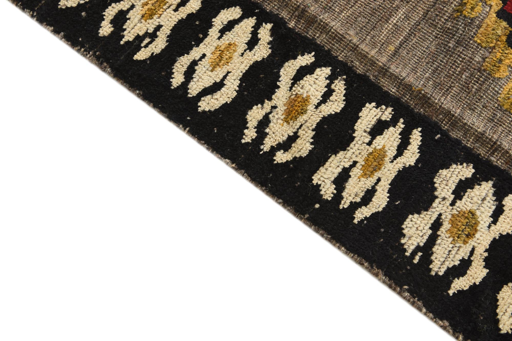 8' x 10' 5 Hand Knotted Darya Wool Rug