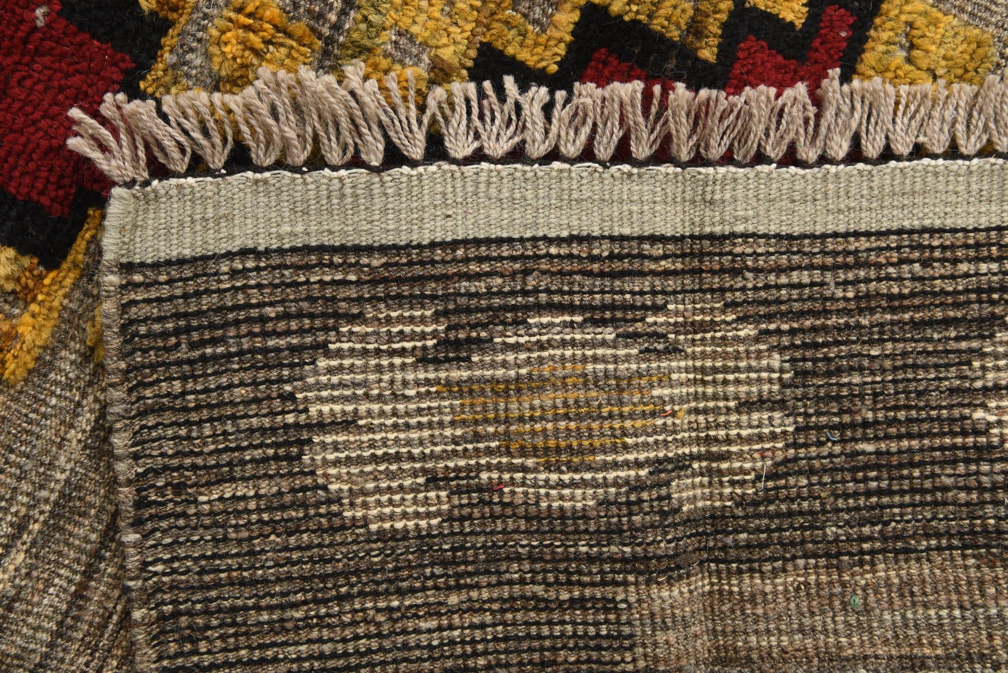 8' x 10' 5 Hand Knotted Darya Wool Rug
