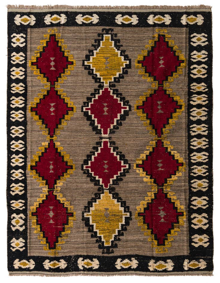 Detail image of 8' x 10' 5 Hand Knotted Darya Wool Rug