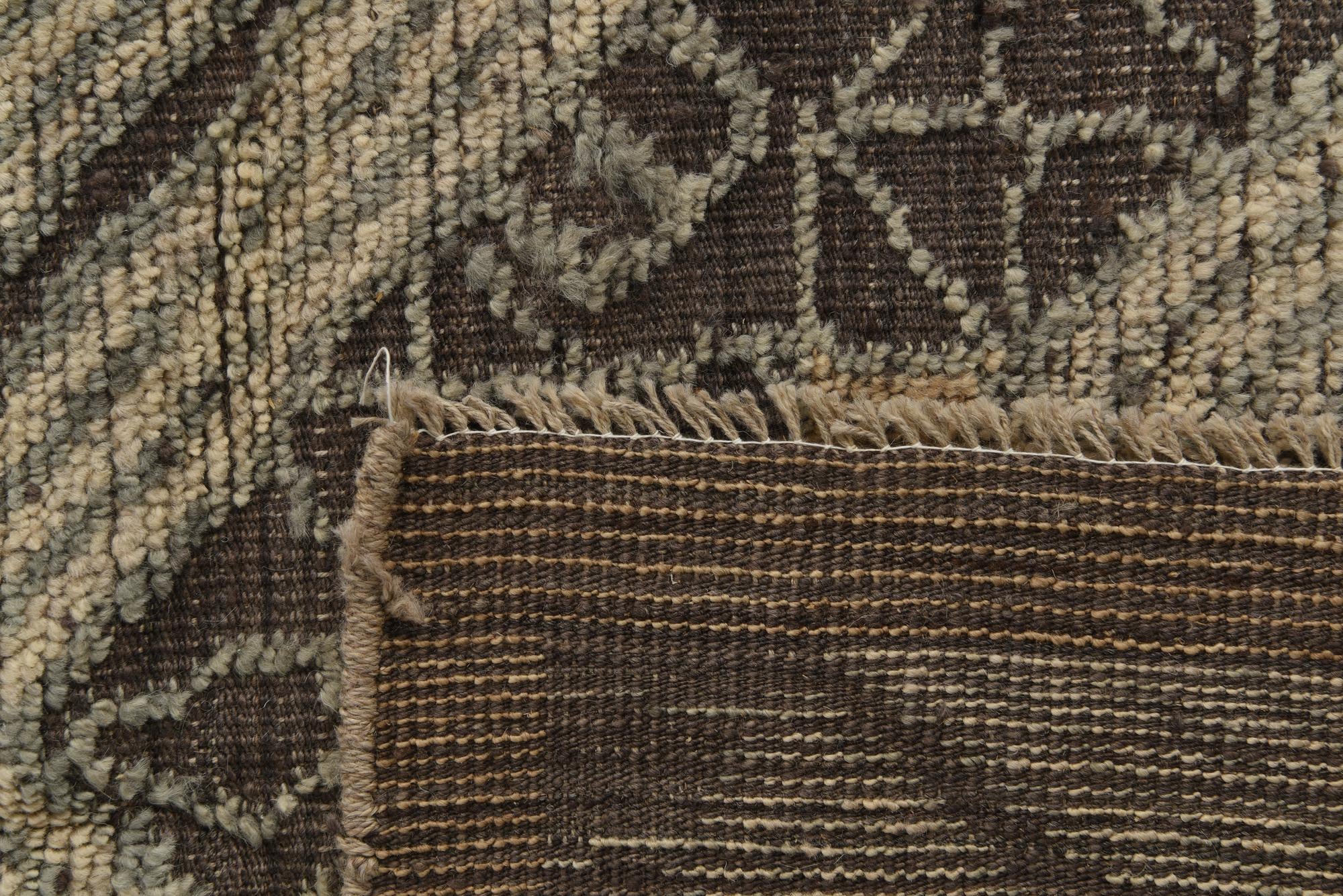 8' x 10' 2 Hand Knotted Darya Wool Rug