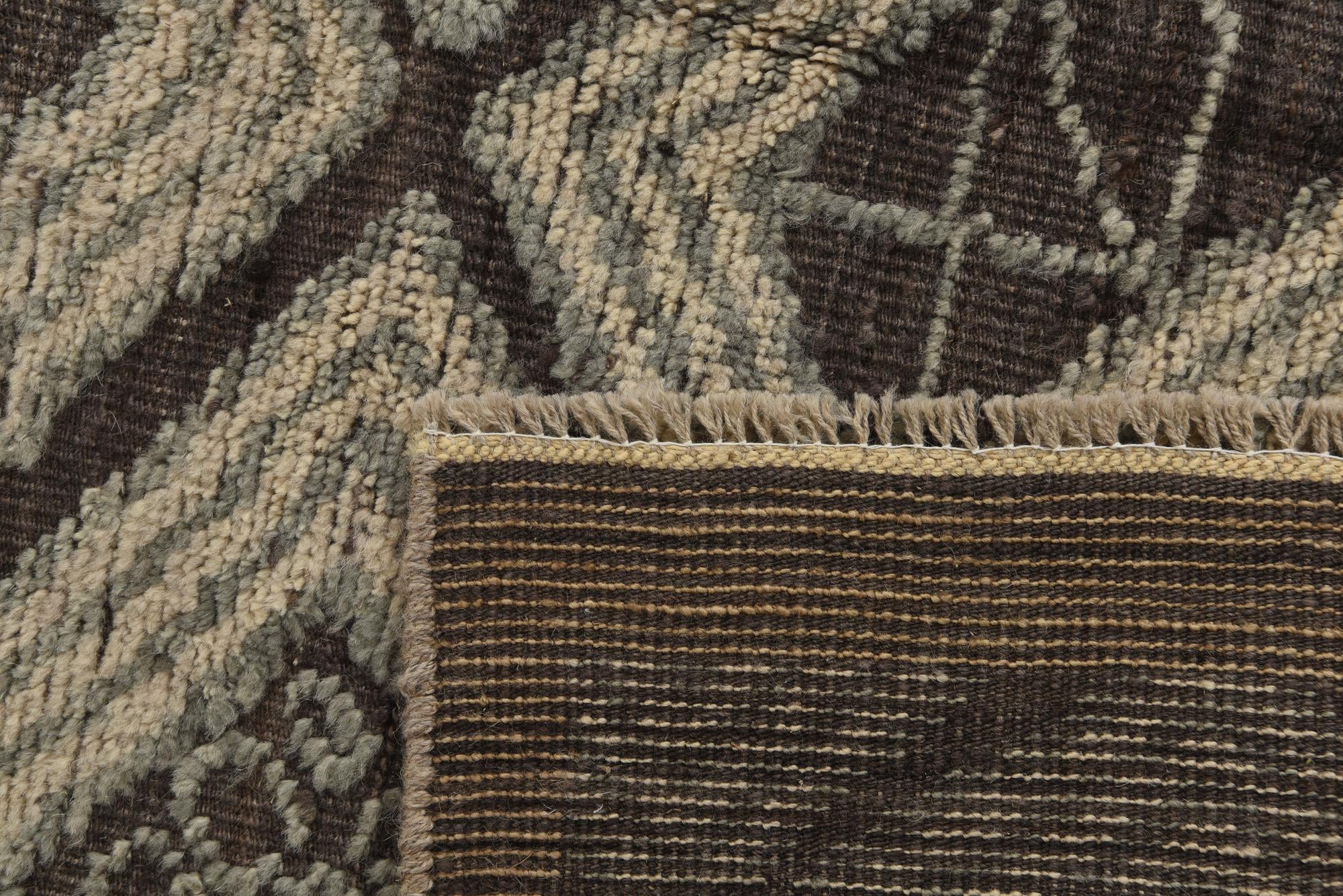 8' x 10' 4 Hand Knotted Darya Wool Rug