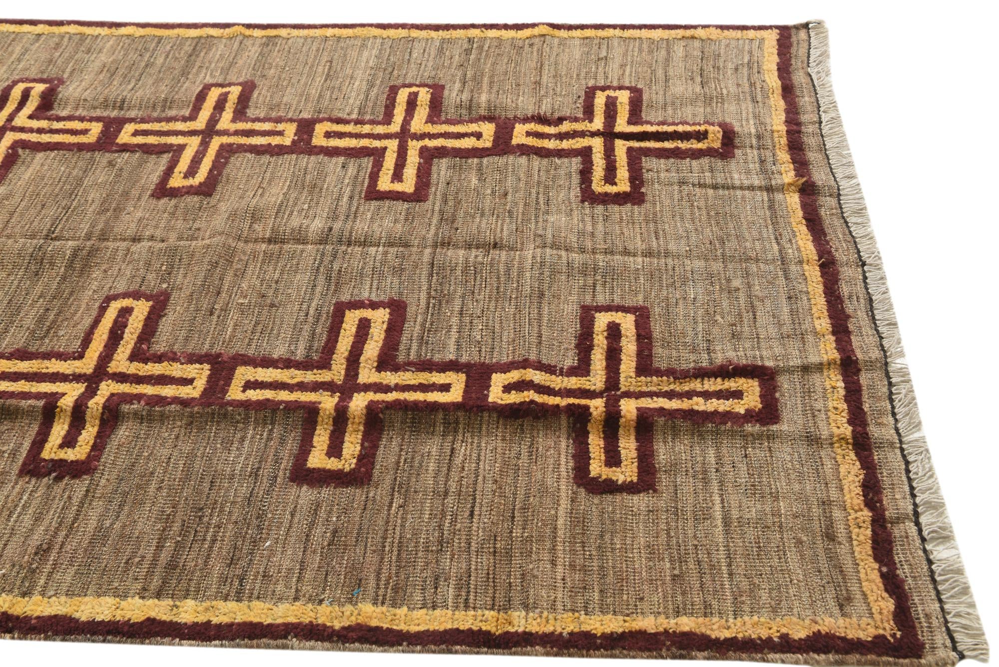 4' 10 x 7' 5 Hand Knotted Darya Wool Rug