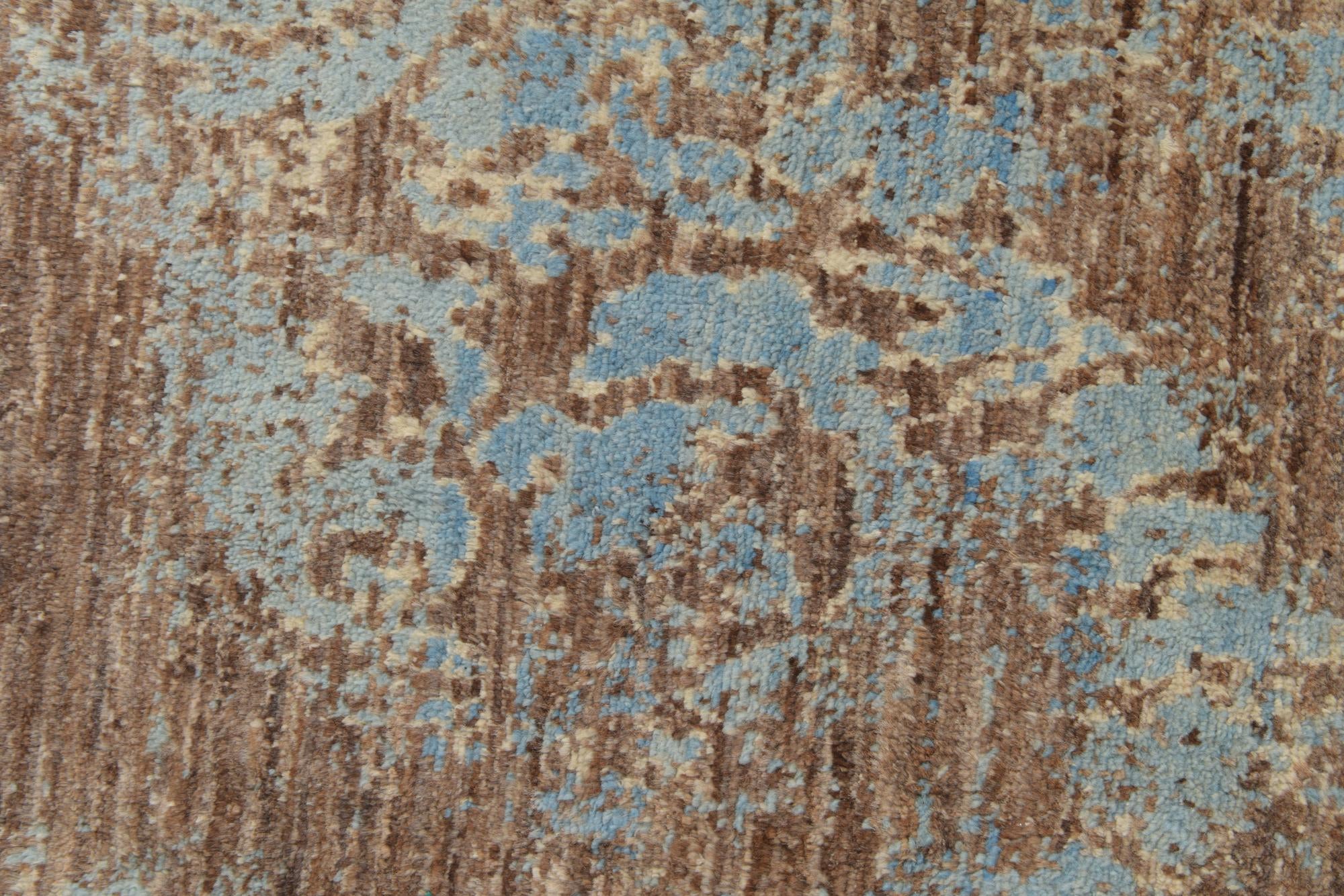 8' x 10' 5 Hand Knotted Darya Wool Rug