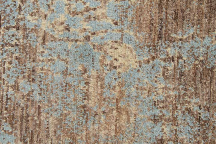 8' x 10' 5 Hand Knotted Darya Wool Rug