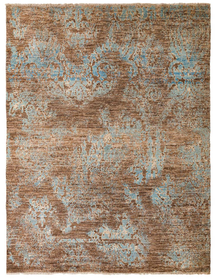 Detail image of 8' x 10' 5 Hand Knotted Darya Wool Rug