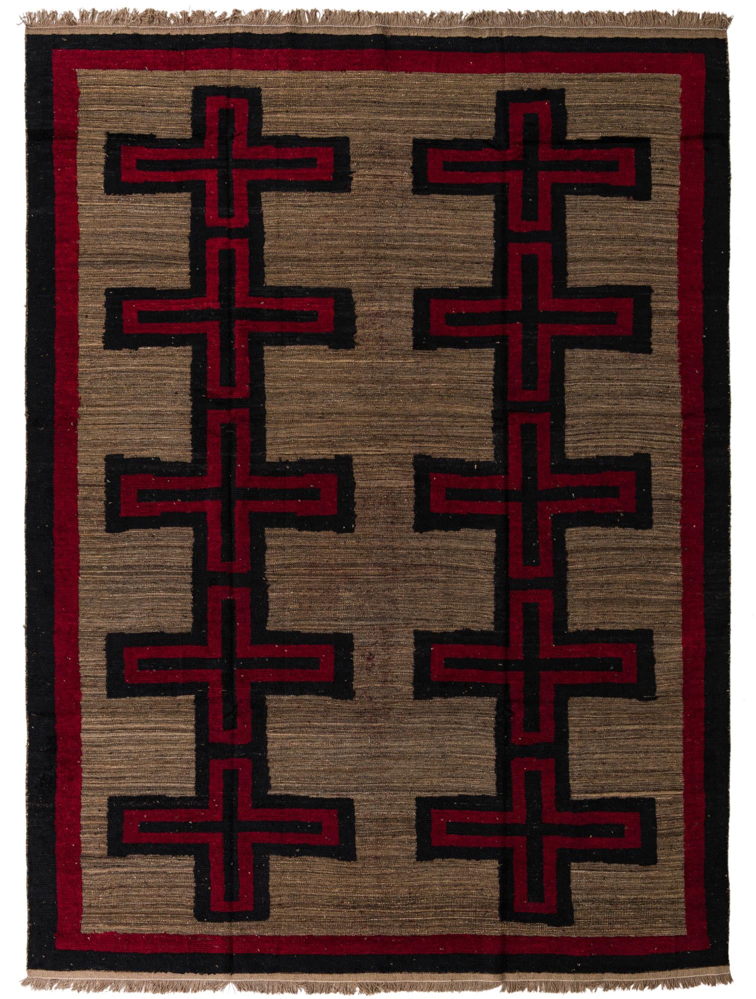 9' 5 x 12' 10 Hand Knotted Darya Wool Rug