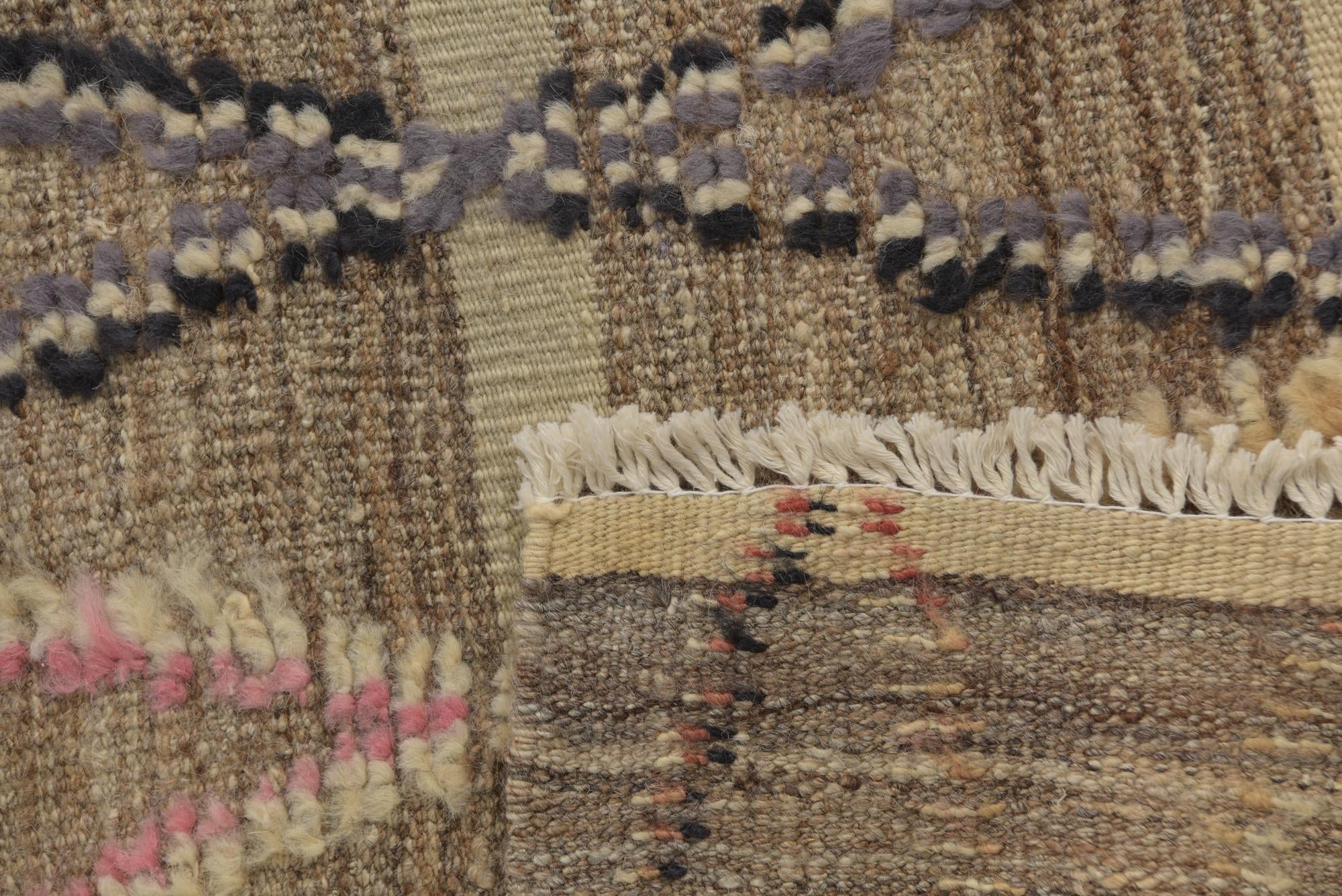 6' 5 x 10' Hand Knotted Darya Wool Rug